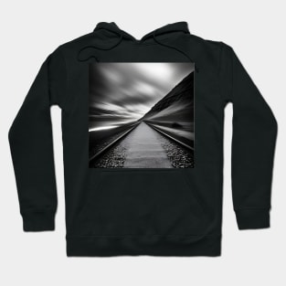 Victorian Coastal landscape Railway Line Photo Hoodie